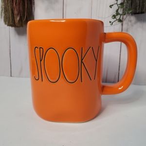 Rae Dunn Orange Spooky Mug